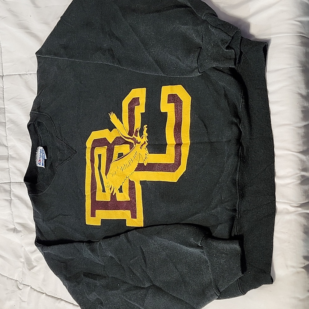 Vintage Boston College Eagles Sweater Pullover Without Size Color Black